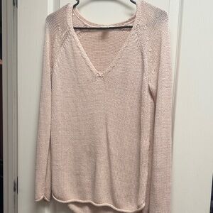 H&M Light Pink Knit Sweater